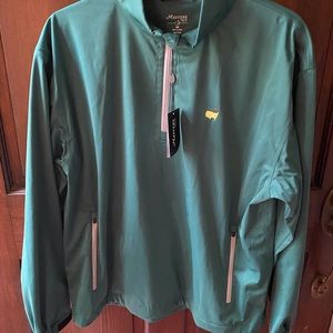 Masters Medium 3/4 Zip Golf Pullover.